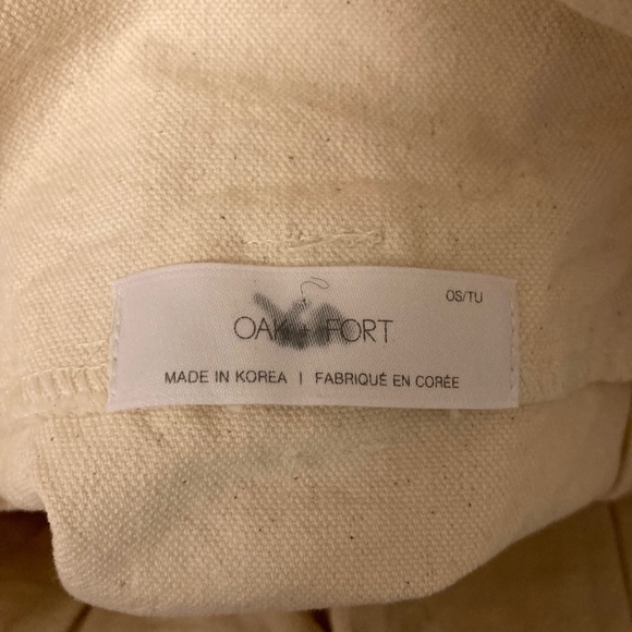 Oak + Fort Cotton Canvas Skirt - Picture 4 of 6